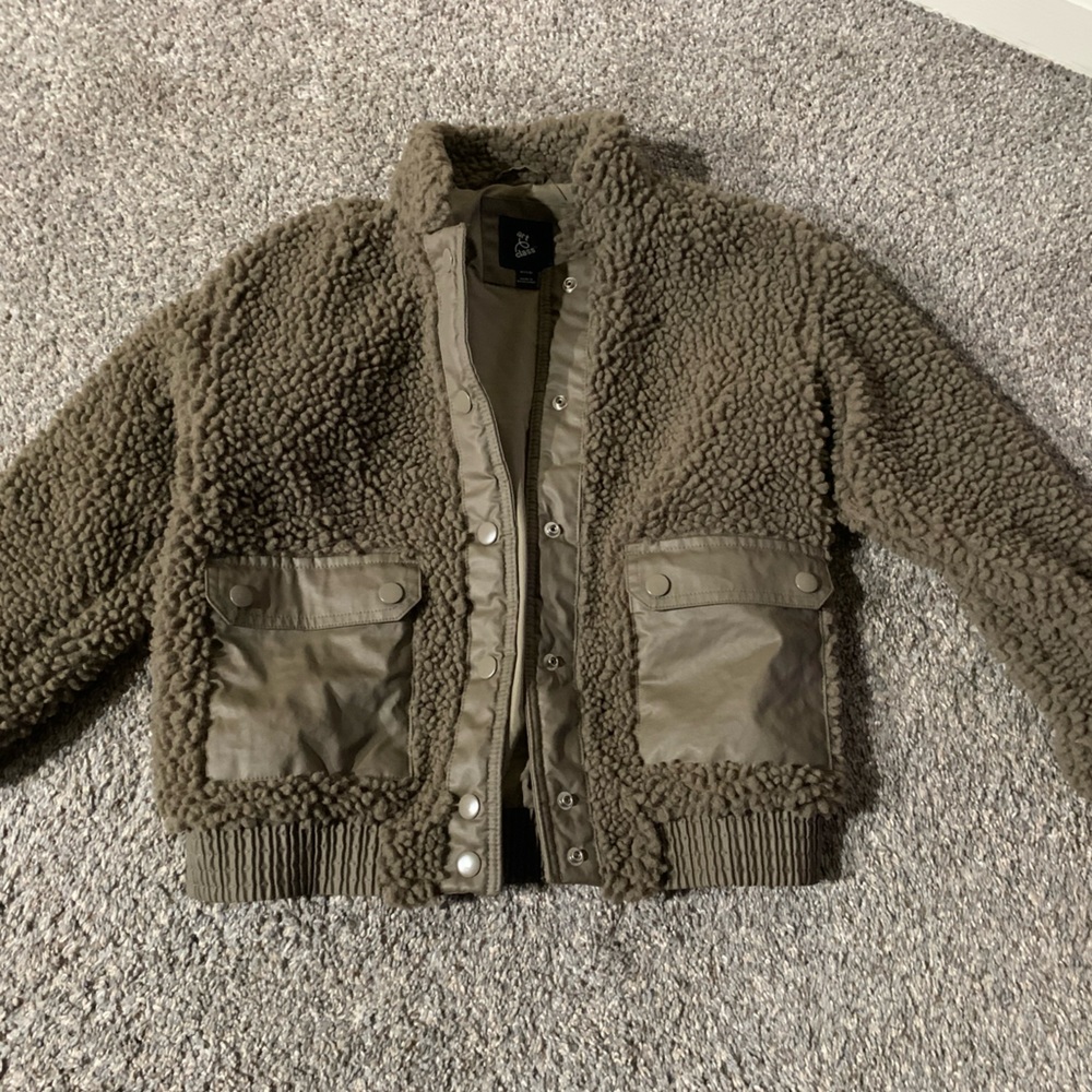 warm fleece jacket